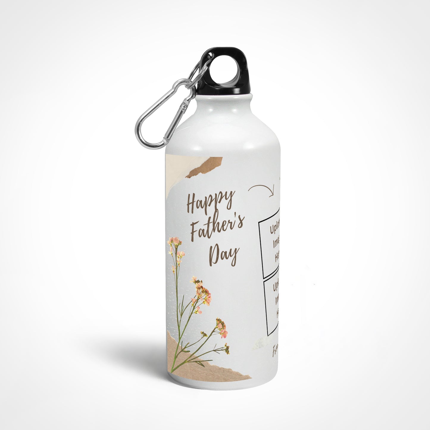 Personalize | Customizable - Happy Father's Day! Sipper Bottle- personalize for your Father!