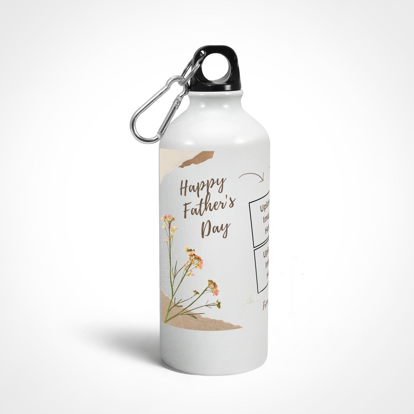 Personalize | Customizable - Happy Father's Day! Sipper Bottle- personalize for your Father!