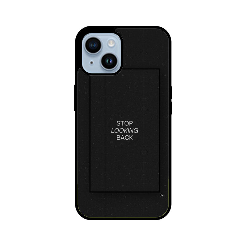 Stop Looking Back - Special Glass Phone Cover!