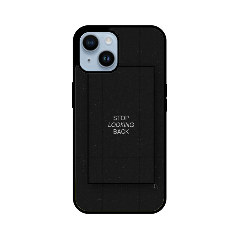 Stop Looking Back - Special Glass Phone Cover!