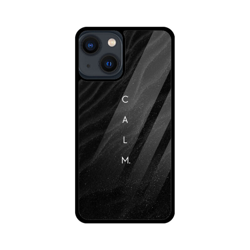 Calm- Glass Phone Cover!