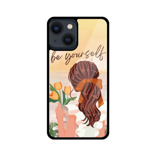 Be yourself Beautiful - Glass Phone Cover!