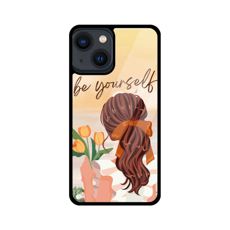 Be yourself Beautiful - Glass Phone Cover!