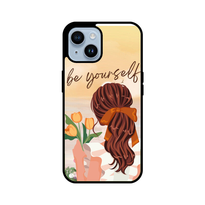 Be yourself Beautiful - Glass Phone Cover!