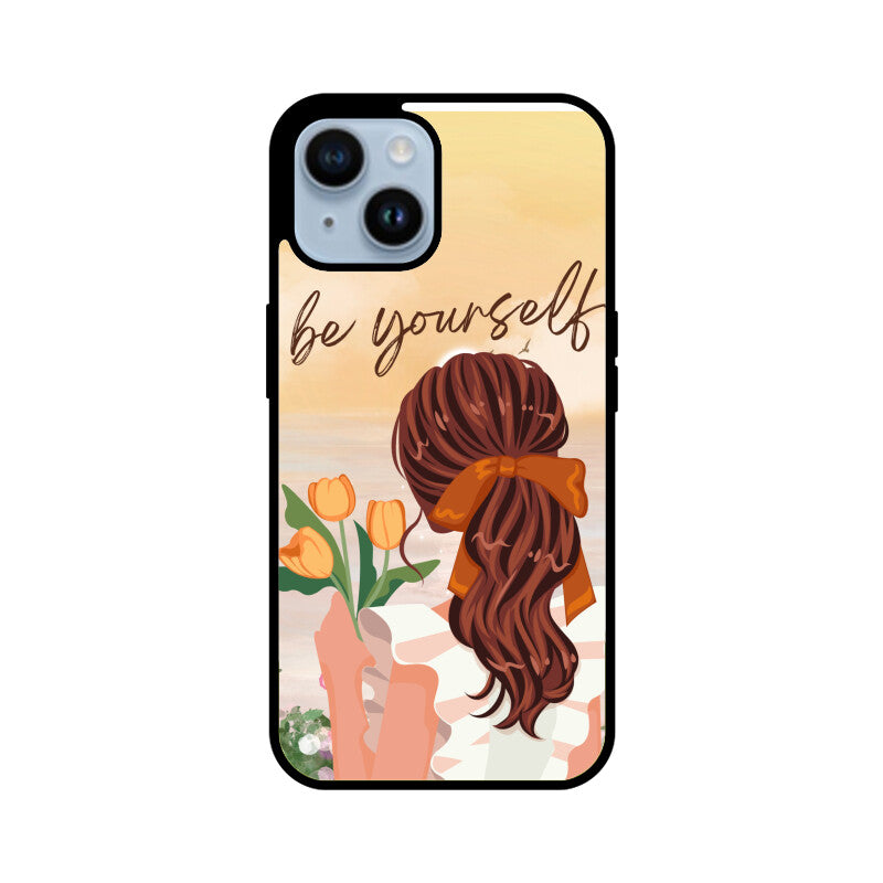 Be yourself Beautiful - Glass Phone Cover!