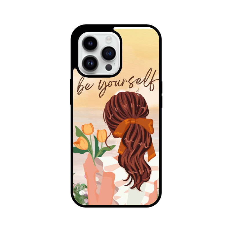 Be yourself Beautiful - Glass Phone Cover!