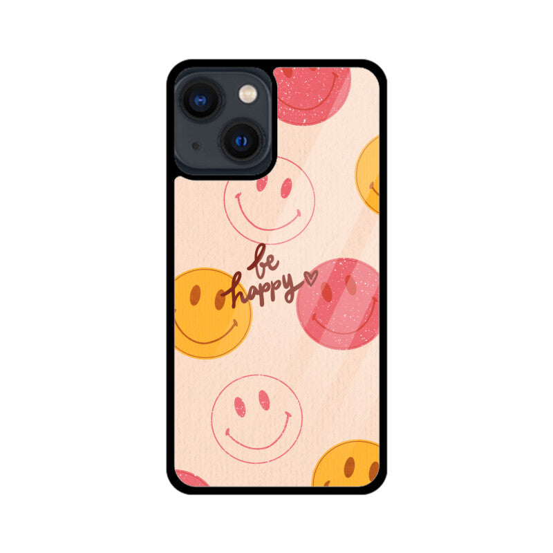 Be Happy - Glass Phone Cover!