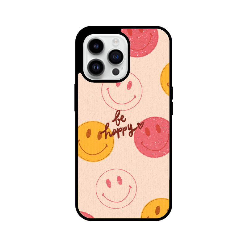 Be Happy - Glass Phone Cover!