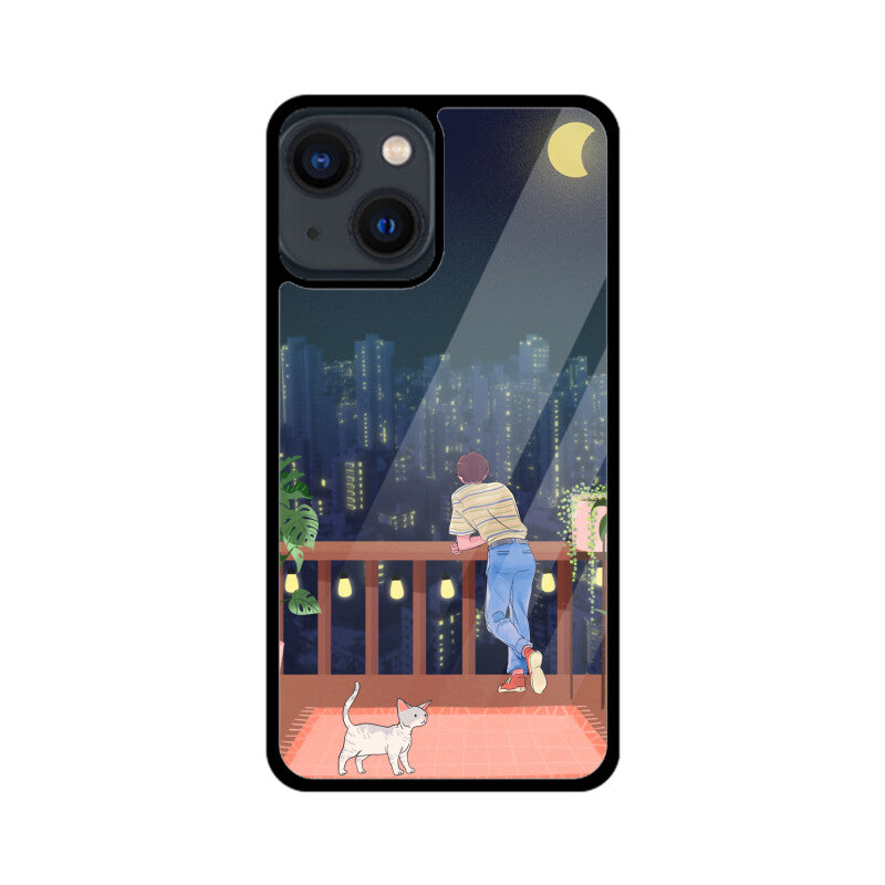 Adoring beautiful view - Glass Phone Cover!