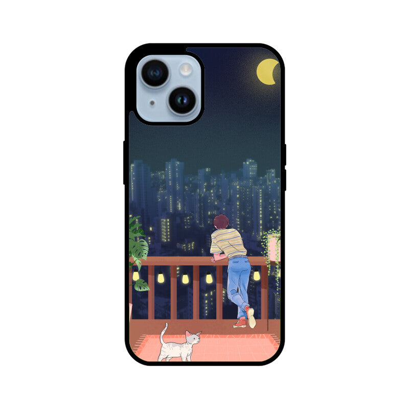 Adoring beautiful view - Glass Phone Cover!