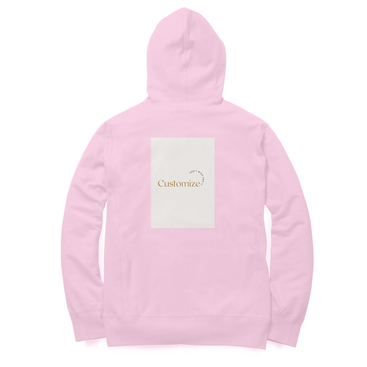 Back Side-Customizable Men's Hoodies| Ideal for Brother/ Father/ Boyfriend/Friends/ Corporates
