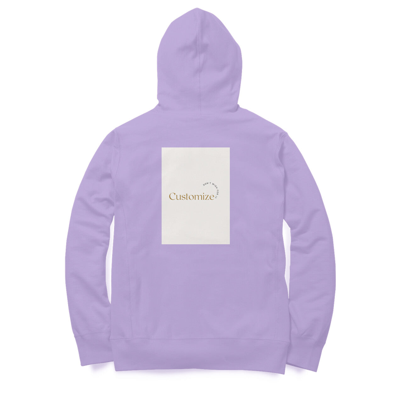 Back Side-Customizable Men's Hoodies| Ideal for Brother/ Father/ Boyfriend/Friends/ Corporates