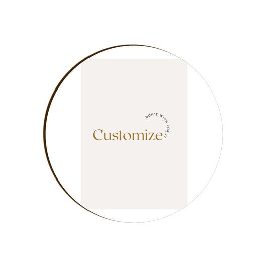 Customizable Coasters| Ideal for Everyone