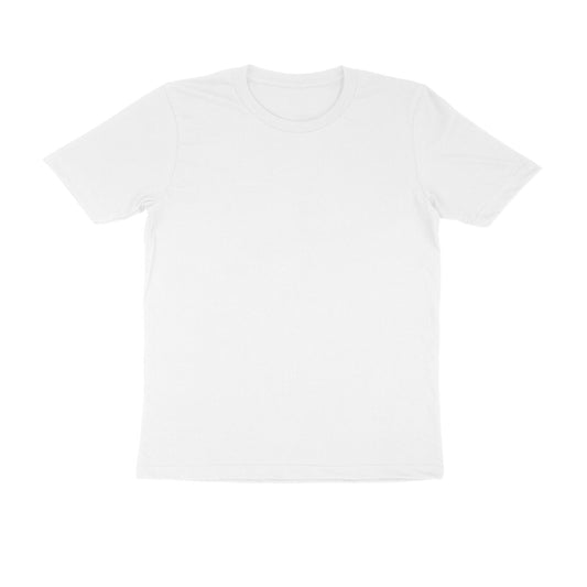 Back Side-Customizable Men's Half Sleeve T-shirts| Ideal for Brother/ Father/ Boyfriend/ Friends/ Corporates