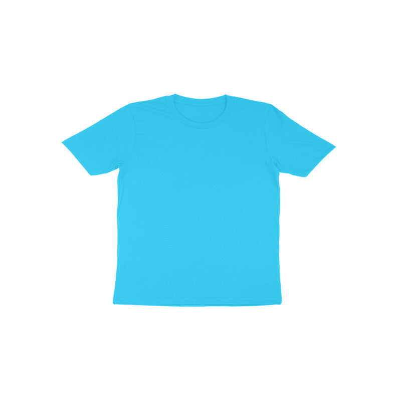 Back Side-Customizable Kids Toddler Half Sleeve Round Neck T-Shirt| Ideal for Kids