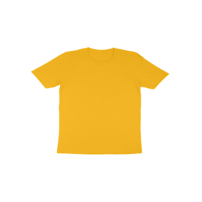 Back Side-Customizable Kids Toddler Half Sleeve Round Neck T-Shirt| Ideal for Kids
