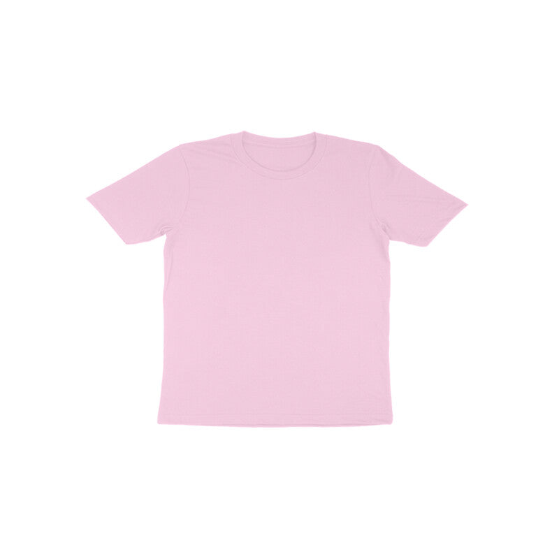 Back Side-Customizable Kids Toddler Half Sleeve Round Neck T-Shirt| Ideal for Kids