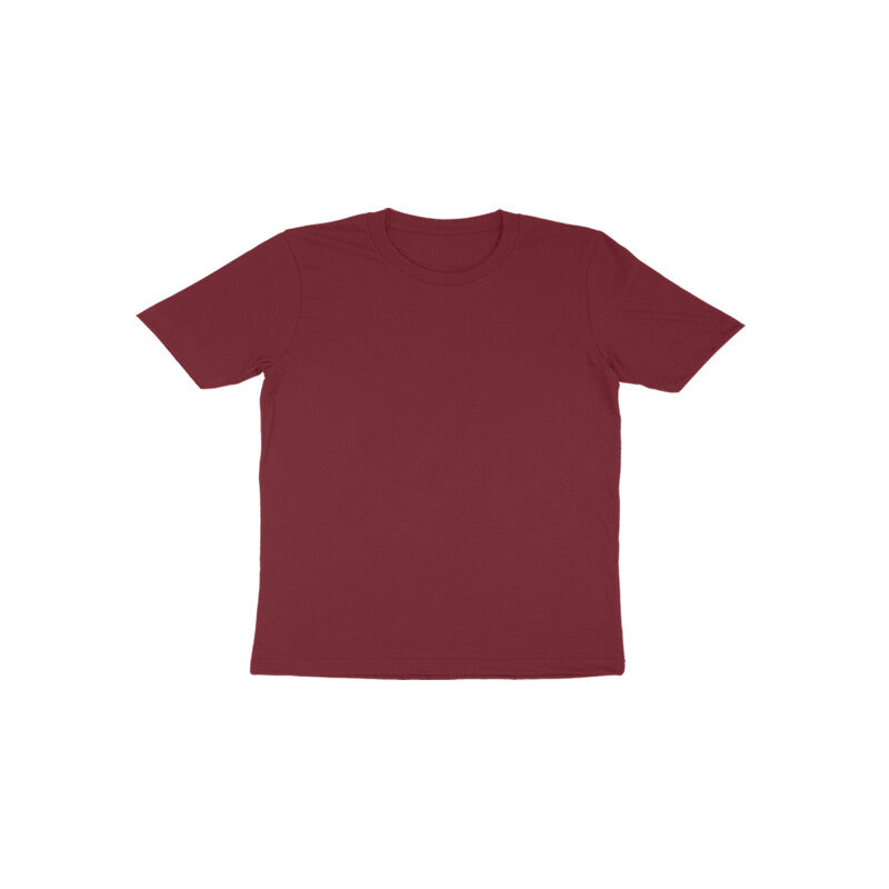 Back Side-Customizable Kids Toddler Half Sleeve Round Neck T-Shirt| Ideal for Kids