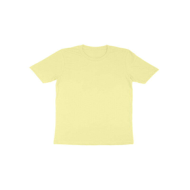 Back Side-Customizable Kids Toddler Half Sleeve Round Neck T-Shirt| Ideal for Kids
