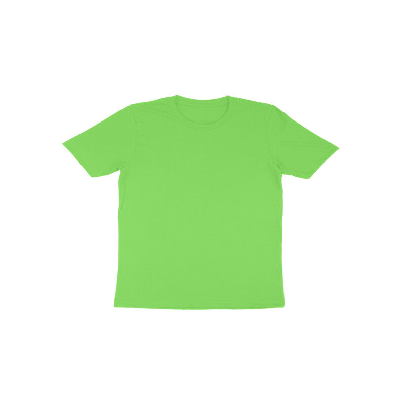 Back Side-Customizable Kids Toddler Half Sleeve Round Neck T-Shirt| Ideal for Kids