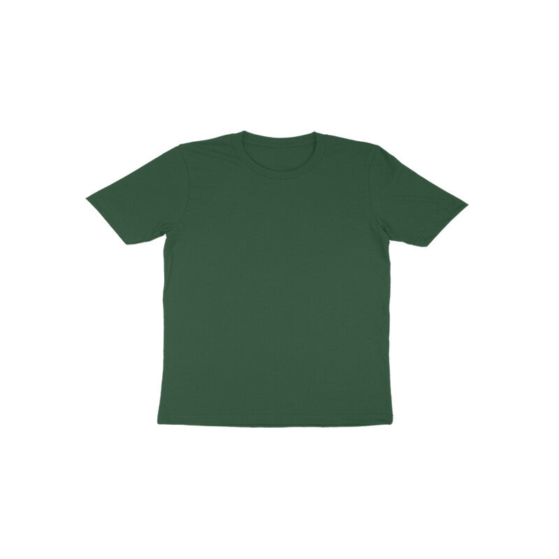 Back Side-Customizable Kids Toddler Half Sleeve Round Neck T-Shirt| Ideal for Kids