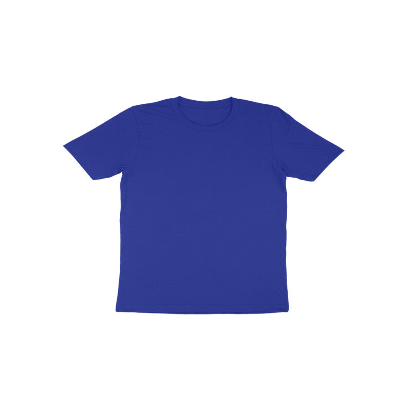 Back Side-Customizable Kids Toddler Half Sleeve Round Neck T-Shirt| Ideal for Kids
